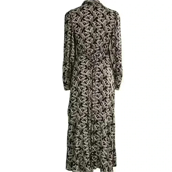 Banana Republic SILKY WRAP MAXI DRESS - Picture 6 of 8